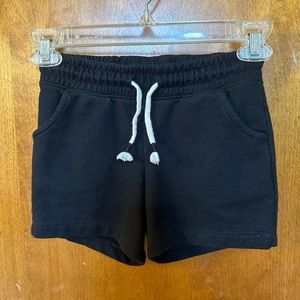 Little Kids Cat & Jack Black Drawstring Comfy Shorts
